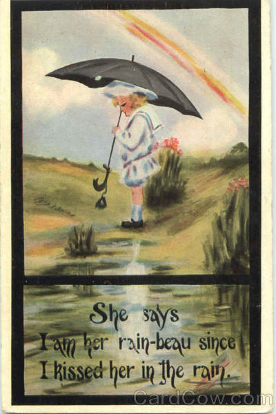 Rainbow Unbrella Romance & Love