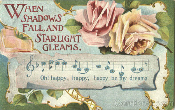 When Shadows Fall And Starlight Gleams Music