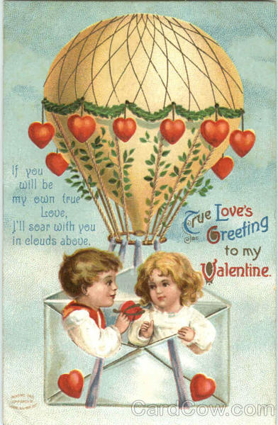 True Love's Greetings To My Valentine Balloon Children
