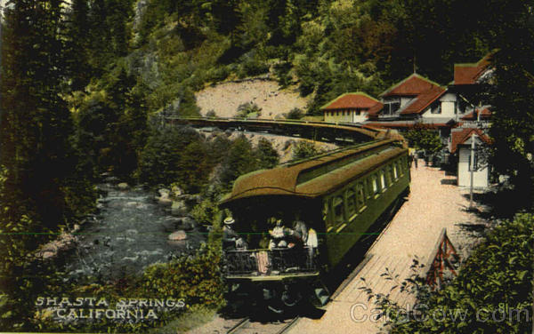 Shasta Springs California Trains, Railroad