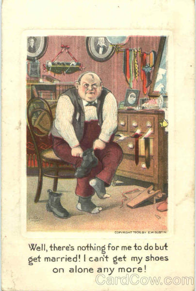 Nothing for me to do but get married Marriage & Wedding