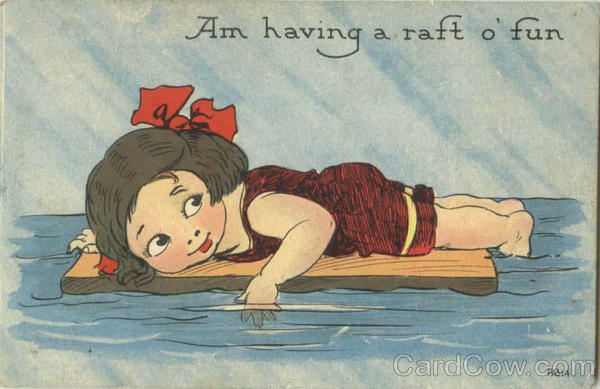 Am Having A Raft O' Fun Girls