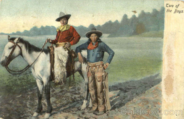 Two Of The Boys Cowboy Western