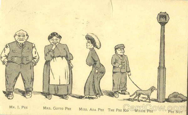 The Pee Family Comic, Funny