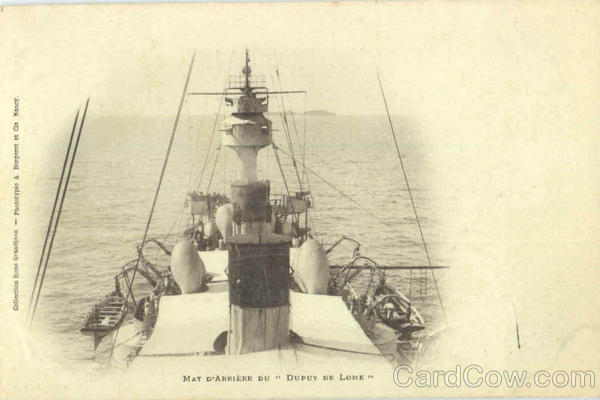 Mat D'Arriere Du Dupuy De Lome Boats, Ships