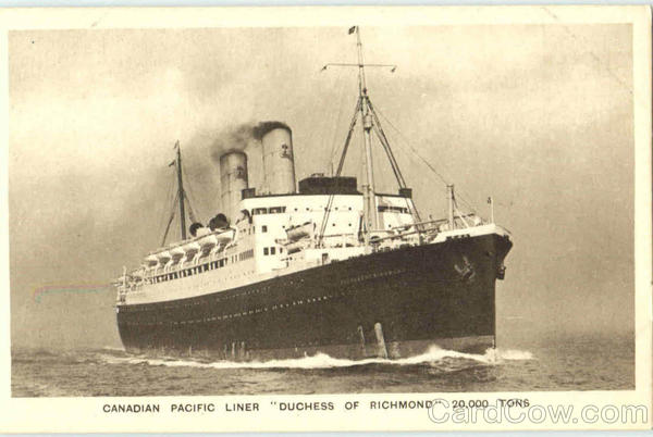 Duchess Of Richmond Boats, Ships