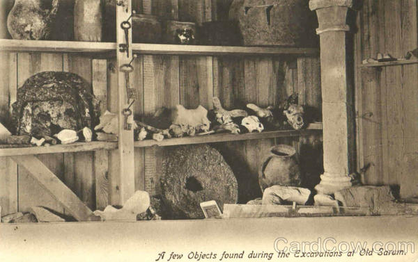 The Excavations At Old Sarum England