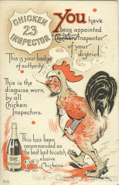 Chicken Inspector Chickens
