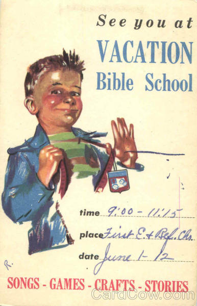 See You At Vacation Bible School Religious