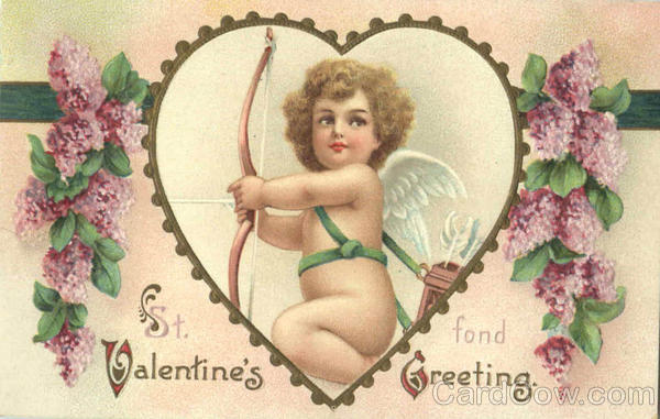 St. Fond Valentine's Greeting Cupid