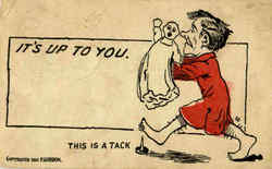 It's Up To You Postcard