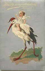 Hearty Congratulations Postcard