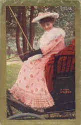 A High Stepper Postcard