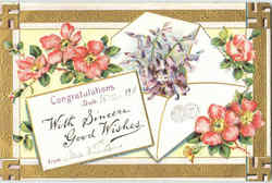 Congratulations Postcard