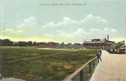 Harrisburg Athletic Ball Field Pennsylvania Postcard Postcard