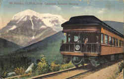 Mt. Robson Railroad (Scenic) Postcard Postcard