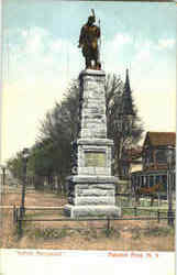 Indian Monument Painted Post, NY Postcard Postcard