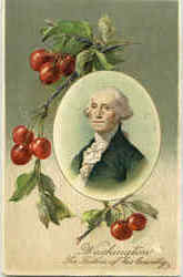 Washington The Father Of His Country President's Day Postcard Postcard