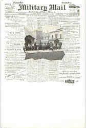 Military Mail And Volunteer Review Postcard