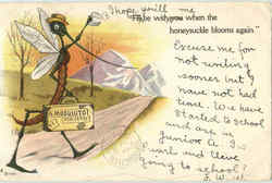 Mosquito Postcard