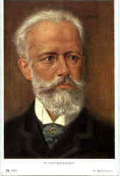 P. Tschaikowsky Postcard