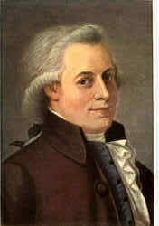 W. A. Mozart Postcard