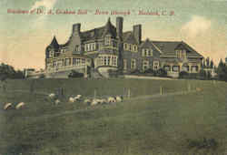 Residence Of Dr. A. Graham Bell Postcard