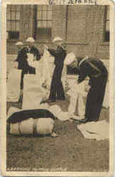Learning To Pack Duffle Postcard