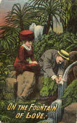 On The Fountain Of Love Postcard