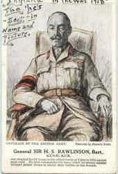 Generals Of The British Army Postcard
