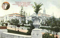 Hawaiien And Oriental Foreign Exhibit Bldg Postcard
