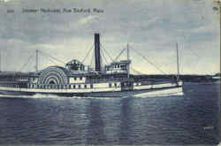 Steamer Nantucket New Bedford, MA Postcard Postcard