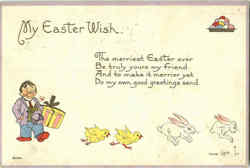 My Easter Wish Postcard Postcard