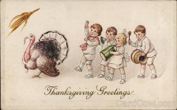 Thanksgiving Greetings Children