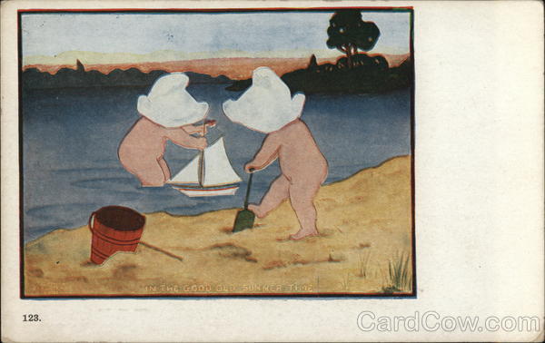 In The Good Old Summer Time Sunbonnet Babies