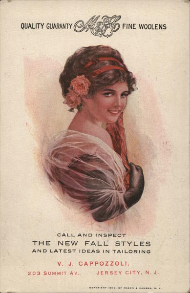 Fine Wollens Advertising