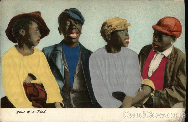 Four of a Kind Black Americana