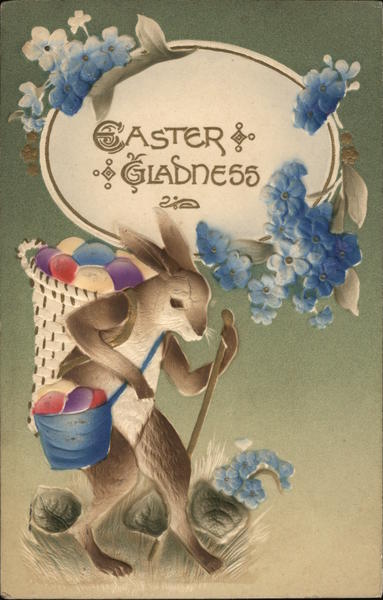 Easter Gladness With Bunnies
