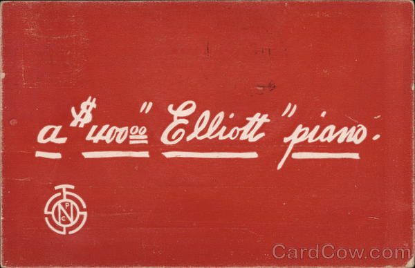 A $400.00 Elliott Piano Pianos