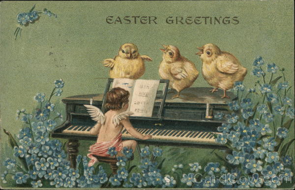 Easter Greetings Pianos