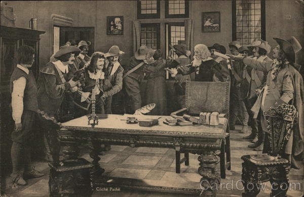 Scene from Les Trois Mousquetaires (The Three Musketeers) 1921