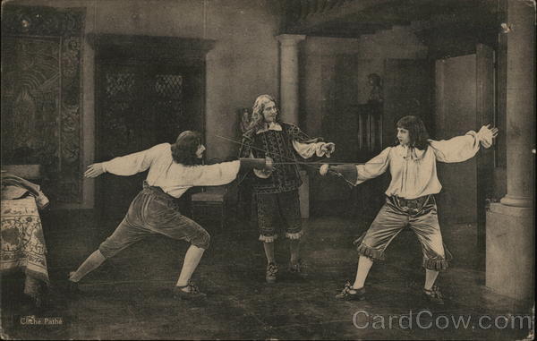 Scene from Les Trois Mousquetaires (The Three Musketeers) 1921