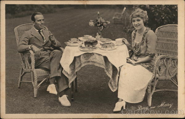 Douglas Fairbanks & Mary Pickford Actors