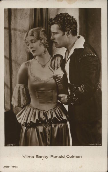 Vilma Banky - Ronald Colman Actors