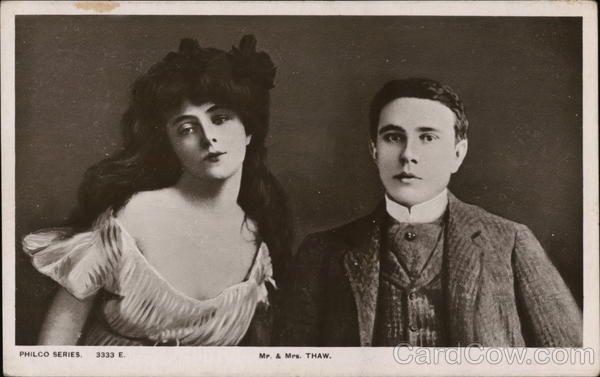 Mr. & Mrs. Thaw (Evelyn Nesbit) Actresses
