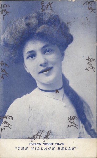 Evelyn Nesbit Thaw The Village Belle Actresses
