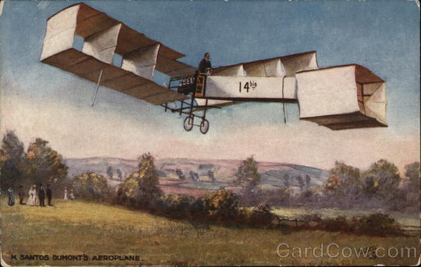 M. Santos Dumont's Aeroplane Aircraft