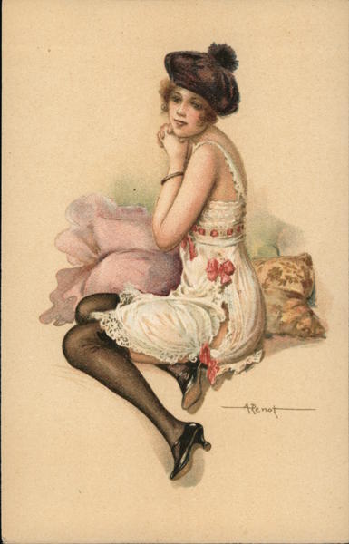 Modèles d'Atelier #1 A. Penot Artist Signed