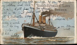 Norddeutscher Lloyd Bremen Postcard