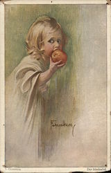 Little Girl Postcard